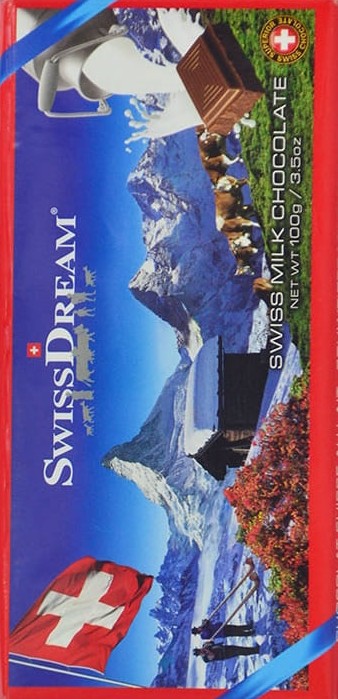 Шоколад Swiss Dream молочный 100г