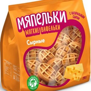 Вафли Тестори Мяпельки мягкие сырные 310г