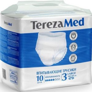 Подгузники-трусики Tereza Med д/взрослых Large 10шт