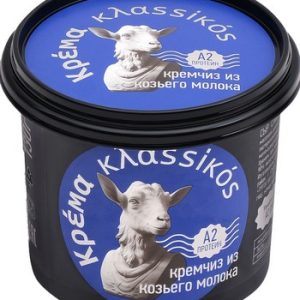 Сыр Классикос Кремчиз козий 70% стакан 130г без змж