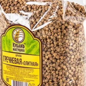 Крупа Кубань Матушка гречневая ядрица Элитная в/с ГОСТ м/у 800г