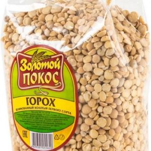 Крупа Золотой покос горох колотый шлифованный ГОСТ м/у 700г