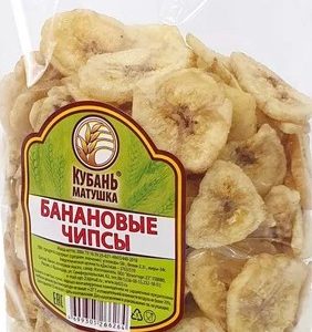 Банановые чипсы Кубань Матушка 300г