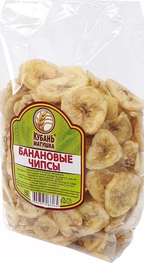 Банановые чипсы Кубань Матушка 300г