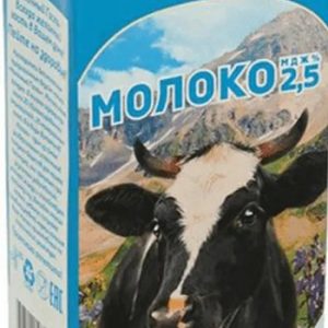 Молоко Молочный Гость ультрапастеризованное 2,5% т/п 1л без змж
