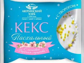 Кекс Аютинский хлеб с начинкой вареная сгущенка 70г