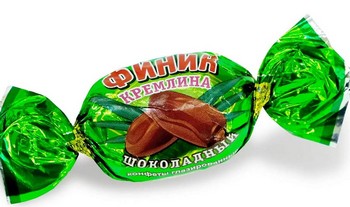 Конфеты Кремлина Финик в шоколадной глаз вес