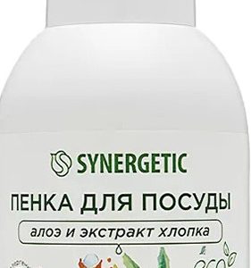 Средство д/мытья детской посуды/игрушек Synergetic Алоэ экстракт хлопка 500мл 459439