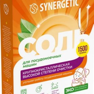 Соль д/посудомоечных машин Synergetic 1,5кг 451693