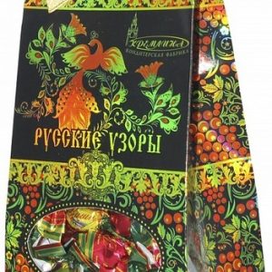 Конфеты Кремлина Русские узоры с вишней к/у 230г
