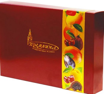 Конфеты Кремлина Фрукты микс в шоколадной глаз к/у 500г