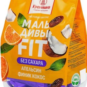 Конфеты Кремлина Мальдивы финик с апельсином б/сахара м/у 240г