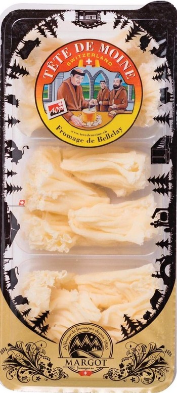 Сыр Margot Fromages Тет-де-Муан АОС 51% нарезка 100г без змж