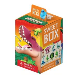 Мармелад Конфитрейд Sweet Box Доктор динозавров с игрушкой 10г