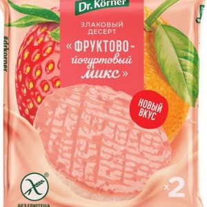 Хлебцы Д-р Корнер Злаковый десерт фруктово-йогуртовый микс м/у 34г