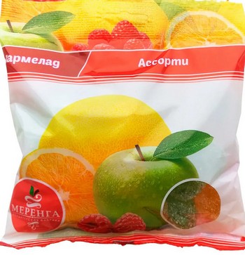 Мармелад Меренга желейный ассорти 250г