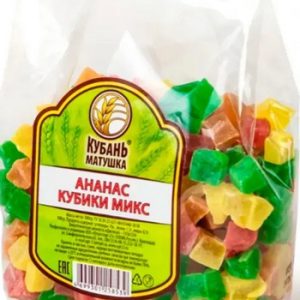 Ананас кубик Кубань Матушка 8-10мм 300г