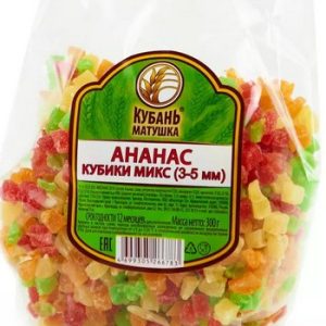 Ананас кубик Кубань Матушка 3-5мм 300г