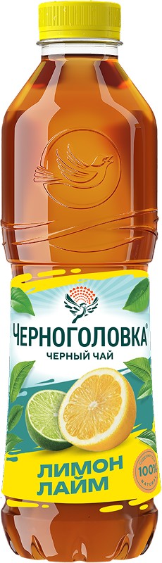 Чай холодный Черноголовка черный лимон пэт 1л