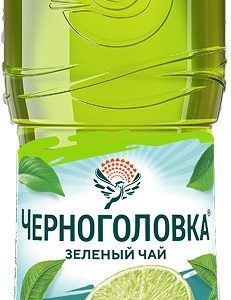 Чай холодный Черноголовка зеленый мята лайм пэт 1л