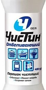 Порошок чистящий Чистин Отбеливающий 400г
