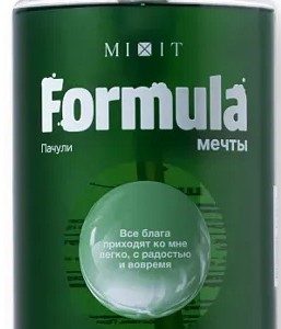 Гель д/душа Mixit Formula мечты Аура денег аромат пачули 750мл