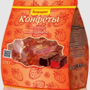 Конфеты Петродиет желейно-фруктовые на сорбите м/у 200г