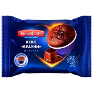 Кекс Чайкофский Брауни шоколад 70г