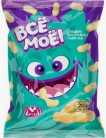 Кукурузные палочки Матяш Все Мое 150г