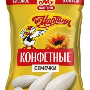 Семена подсолнечника от Мартина конфетные 160г