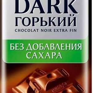 Шоколад Победа горький б/сахара 20г