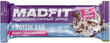 Батончик Мэд Фит б/сахара вкус Пломбир с шоколадным хаосом м/у 50г