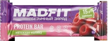 Батончик Мэд Фит б/сахара вкус Мятежная малина м/у 50г