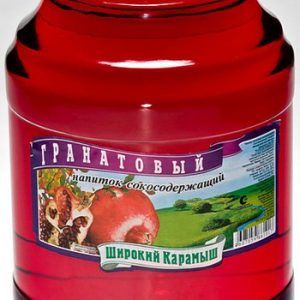 Напиток Широкий Карамыш гранатовый сокосодержащий ст/б 3л