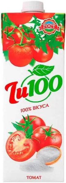 Сок Джу100 томат т/п 1,95л