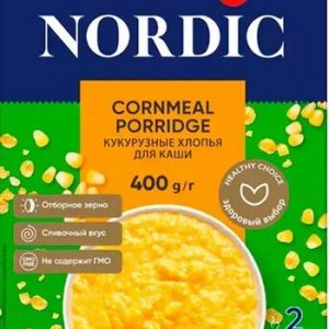 Хлопья Нордик кукурузные для каши к/у 400г