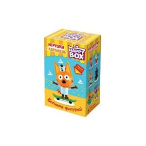 Фигурка+карамель Happy Box Три кота к/у 20г