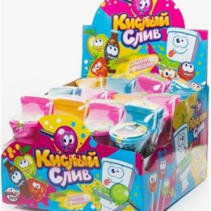 Карамель Фан Кэнди Лаб Кислый Слив с кислой пудрой 10г