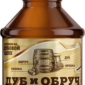 Пиво Трехсосенское Дуб и Обруч Бочковое светлое ст/б 4,9% 0,45л