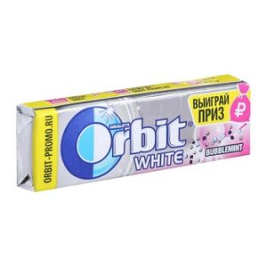 Жев.резинка Wrigley Orbit White Bubblemint 10под 13,6г