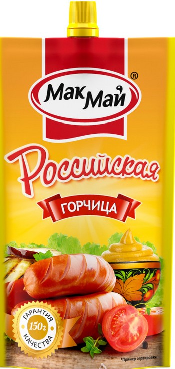 Горчица МакМай Российская д/п 150г