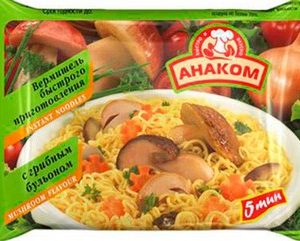 Вермишель Анаком с грибным бульоном м/у 60г