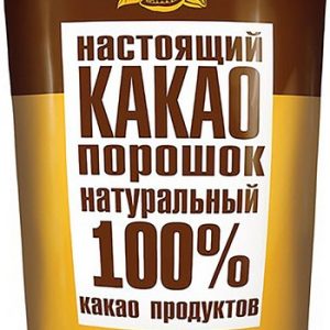Какао-порошок Добрыня Русь натуральный 100г