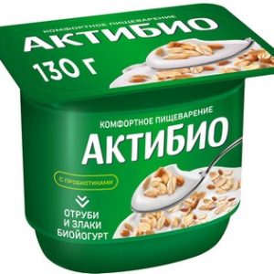 Биойогурт Данон АктиБио отруби-злаки 2,9% 130г без змж