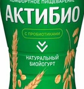 Биойогурт Данон АктиБио злаки 1,6% бут 870г без змж