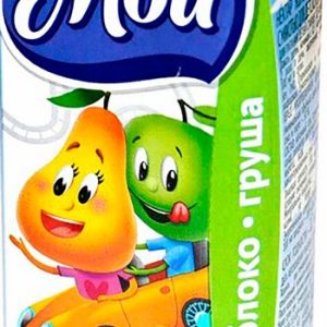 Нектар Мой яблоко груша с мякотью т/п 0,2л