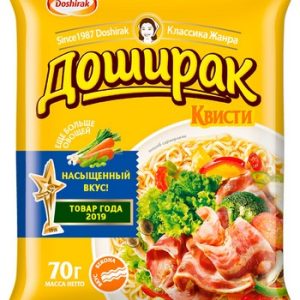 Лапша Доширак Квисти со вкусом бекона м/у 70г