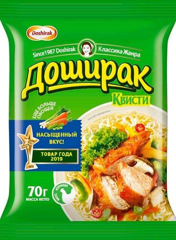 Лапша Доширак Квисти со вкусом курицы м/у 70г