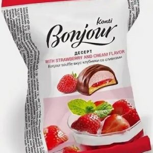 Десерт Донко Конти Бонжур Клубника со сливками 29г
