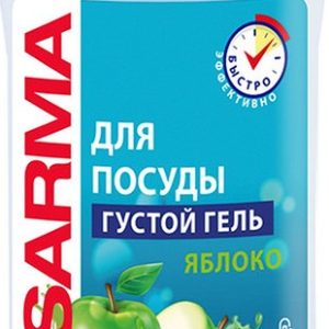 Средство д/мытья посуды Sarma Яблоко гель 500мл